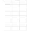 Aflange Blanke Etiketter / Labels til bl.a. Condibøtter 24 stk. – 6,4 x 3,39 cm
