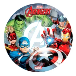 Avengers Sukkerprint Ø20cm – Dekora