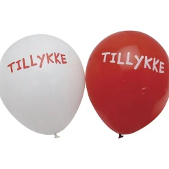 Balloner med Tillykke 6 stk. – Scanseason