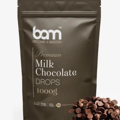 BAM Chokolade lys, 1 kg – (35,1%)