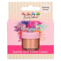 Bronze Glitter Støv – FunCakes