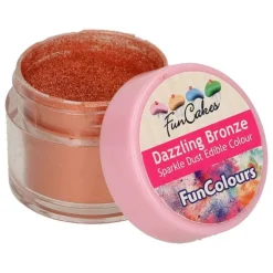 Bronze Glitter Støv – FunCakes