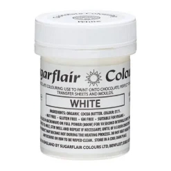 Chokoladefarve Hvid 35g – Sugarflair