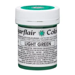 Chokoladefarve Lysegrøn 35g – Sugarflair