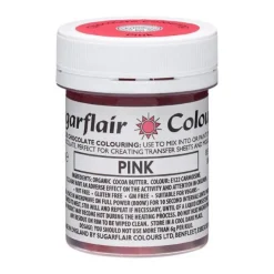 Chokoladefarve Lyserød 35g – Sugarflair