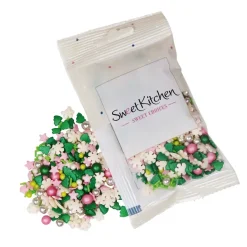 Chritmastrees and Snowflakes Jule Krymmel mix 50g