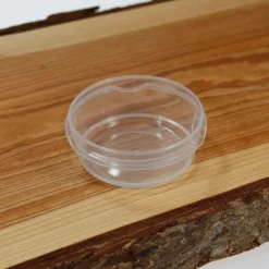 Condi plastbøtte 50 ml – MED låg – Ø 6,9 cm.