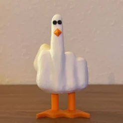 “Duck You” Figur – Den Sjove And med Attitude – 3D-Printet