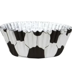 Fodbold muffinsforme i metalfolie, 30 stk. – PME