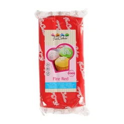 Fondant Rød, 1 kg – FunCakes