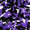 Halloween Flagermus Bordkonfetti Lilla / Sort 14g