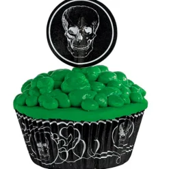 Halloween muffinsforme m. kageflag 24 stk. – Wilton