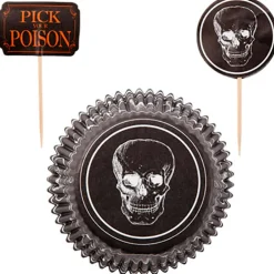 Halloween muffinsforme m. kageflag 24 stk. – Wilton