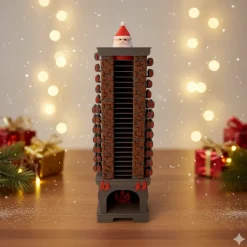 Interaktiv Julekalender (Julemand i Skorsten) – 3D-Printet