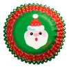 Jul mini muffinsforme Julemand 100 stk. – Wilton