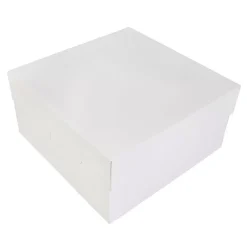 Kageboks / Kageæske Hvid 30 x 30 x 15 cm