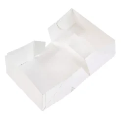 Kageæske / Petit four æske – 12 x 7 x 5 cm