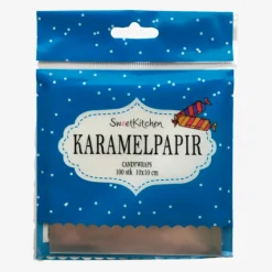 Karamelpapir – 100 stk. á 10×10 cm