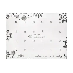 Lav selv julekalender æske, 24 låger – Snefnug