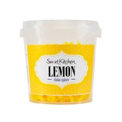 Lemon Chokolade spåner 35g. – Sweetkitchen