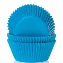 Mini muffinsforme blå 60 stk. – House of Marie