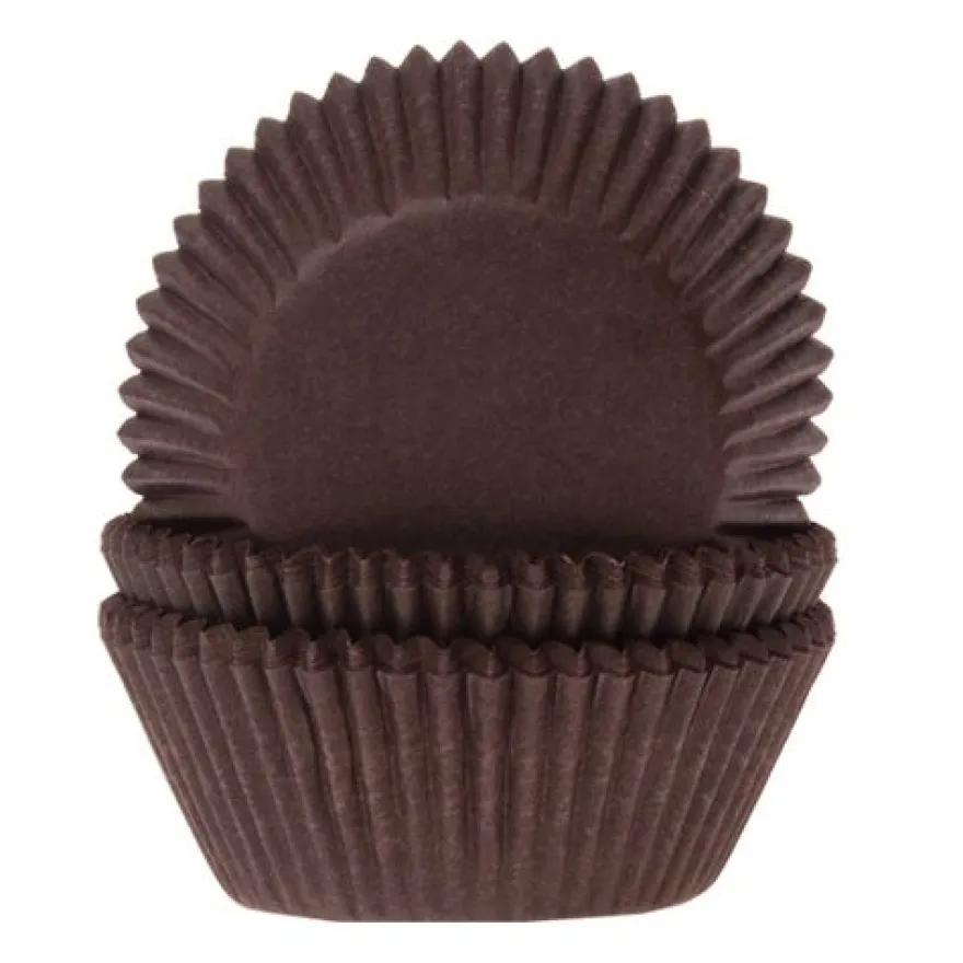 Mini muffinsforme brun 60 stk. – House of Marie