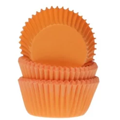 Mini muffinsforme orange 60 stk., House of Marie
