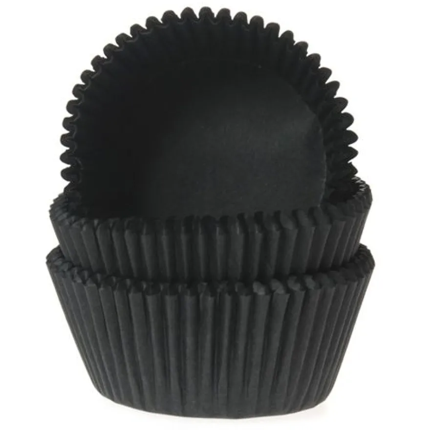 Mini muffinsforme sort 60 stk. – House of Marie