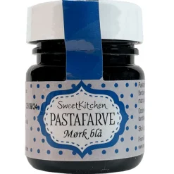 Mørk Blå Pastafarve 25 g. – SweetKitchen