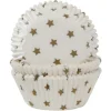 Muffinsforme Guld Stjerner 50 stk. – House of Marie