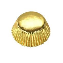 Muffinsforme Metallic Guld (30 stk) – Foliebelagt Papir – PME