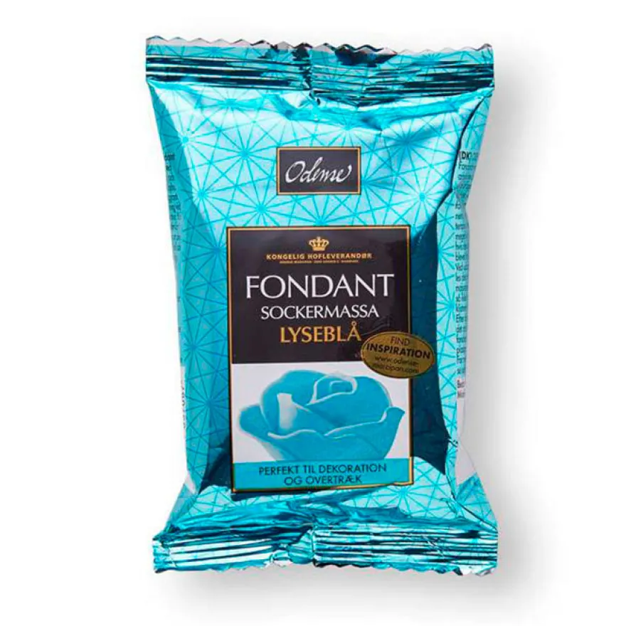 ODENSE Fondant lyseblå 150 g