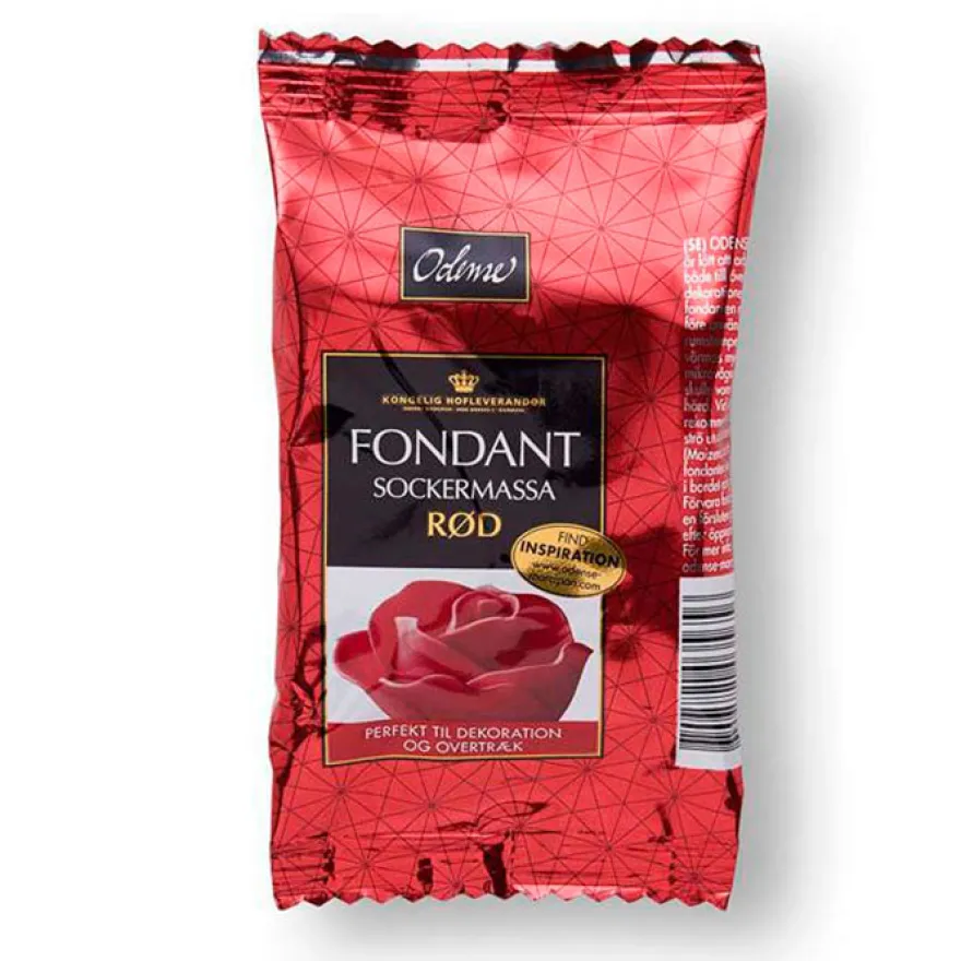 ODENSE Fondant rød 150 g