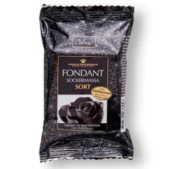 ODENSE Fondant sort 150 g