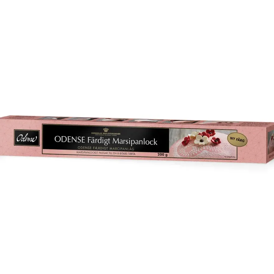 Odense Marcipanlåg Rosa 200 g