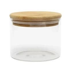 Opbevaringsglas med Bambuslåg (400 ml) – BrandNewCake