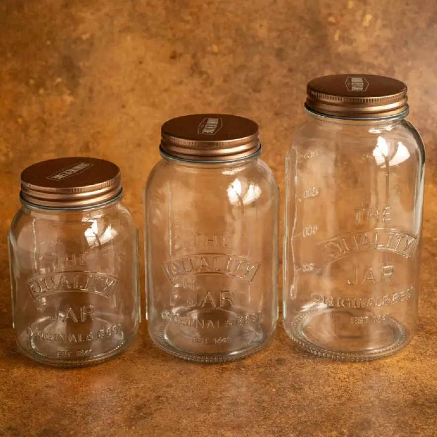 Opbevaringsglas (1000 ml) – Velegnet til Surdej – BrandNewCake