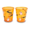 Orange Halloween Plastikkrus 2 stk.