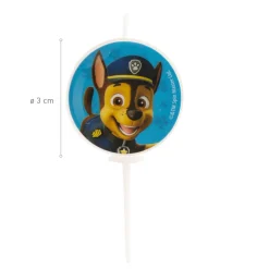 Paw Patrol kagelys 5 stk. Ø3 cm – Dekora