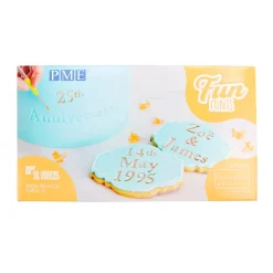 PME Fun Fonts Prægesæt Tal & Special tegn – Collection 2