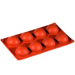 Silikoneform halvkugle 60x30mm – Pavoni