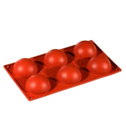 Silikoneform halvkugle 70x35mm – Pavoni