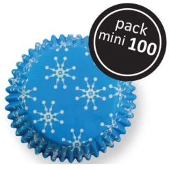 Snefnug Mini muffinsforme i papir 100 stk., PME
