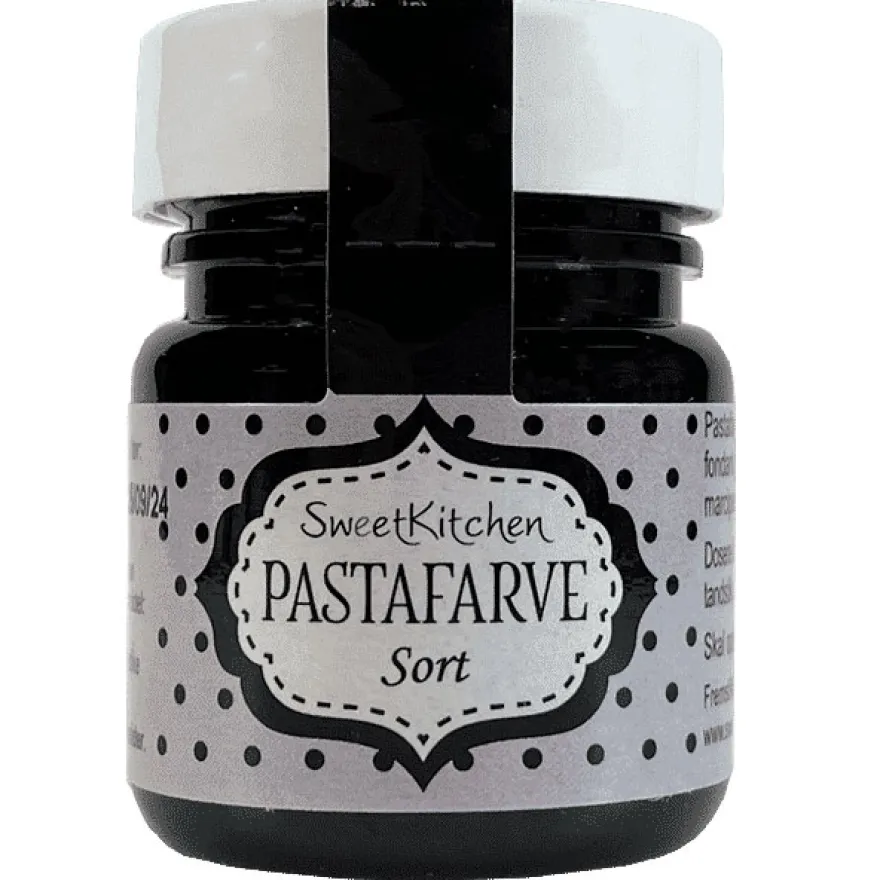 Sort Pastafarve 25g – Sweetkitchen