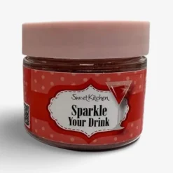 Sparkle Your Drink Red 10 g. – Rød Glimmer til drinks