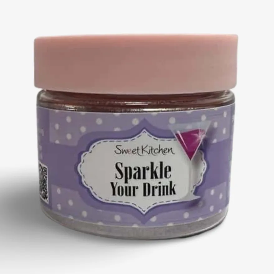 Sparkle Your Drink Violet 10 g. – Violet Glimmer til drinks