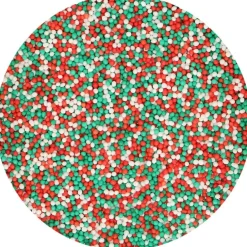 Sukkerperler Julefarver, 80 g – FunCakes