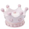 Topfigur Krone Lyserød 3cm