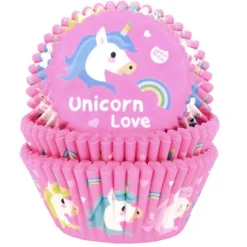 Unicorn Muffinsforme 50 stk. – House of Marie