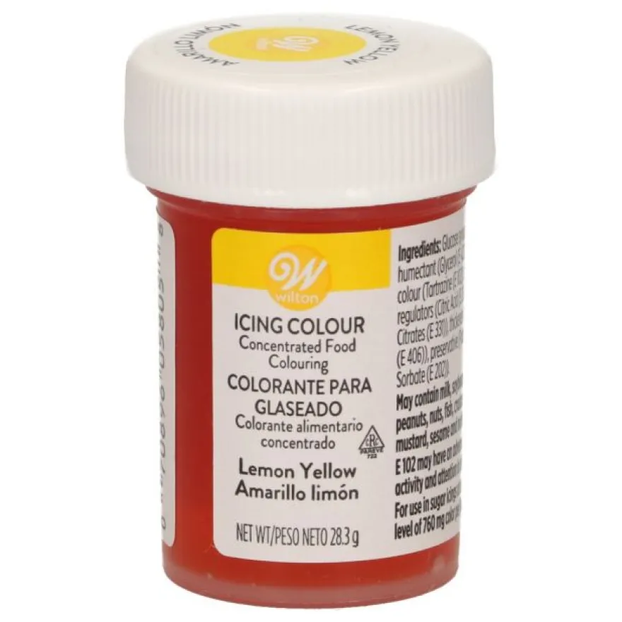 Wilton Citrongul Pastafarve, 28 g